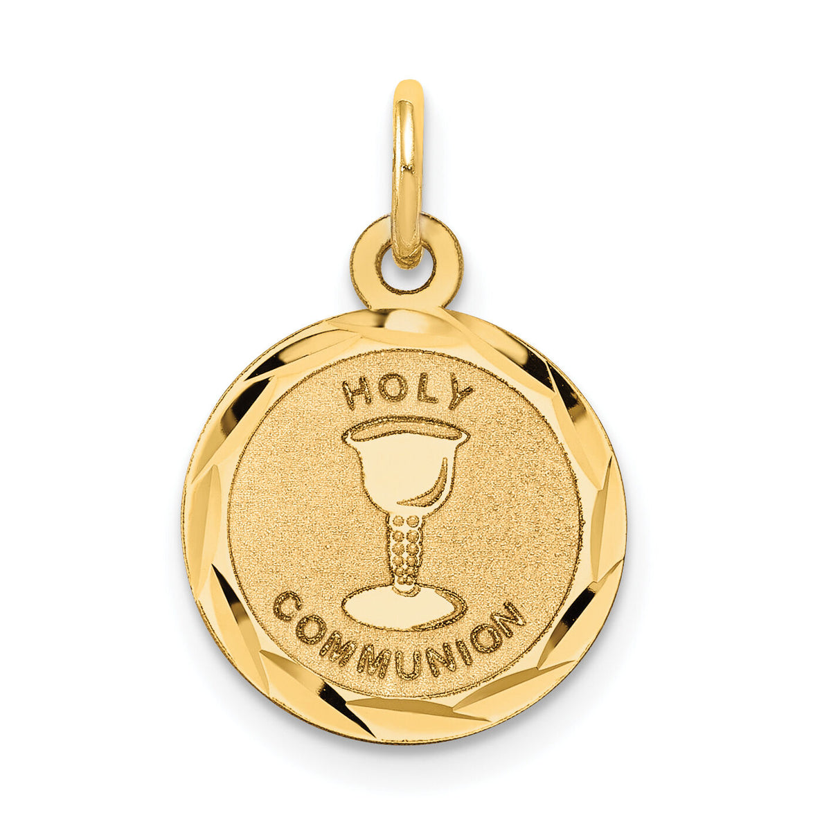 14k Holy Communion Disc Charm-XR367