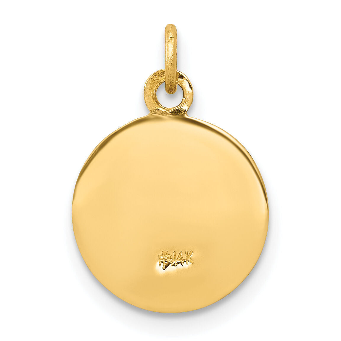 14k Holy Trinity Medal Charm-XR371