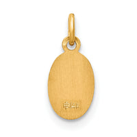 14k Saint Christopher Medal Charm-XR379