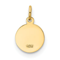 14k Saint Christopher Medal Charm-XR380