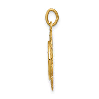 14k Saint Anne Medal Charm-XR395