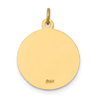14k Saint John Medal Charm-XR399