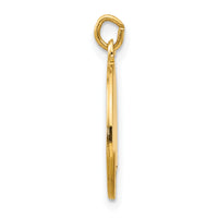 14k Saint Luke Medal Charm-XR403