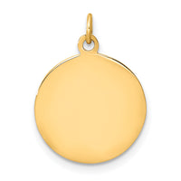 14k Saint Luke Medal Charm-XR403
