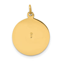 14k Saint Patrick Medal Charm-XR404