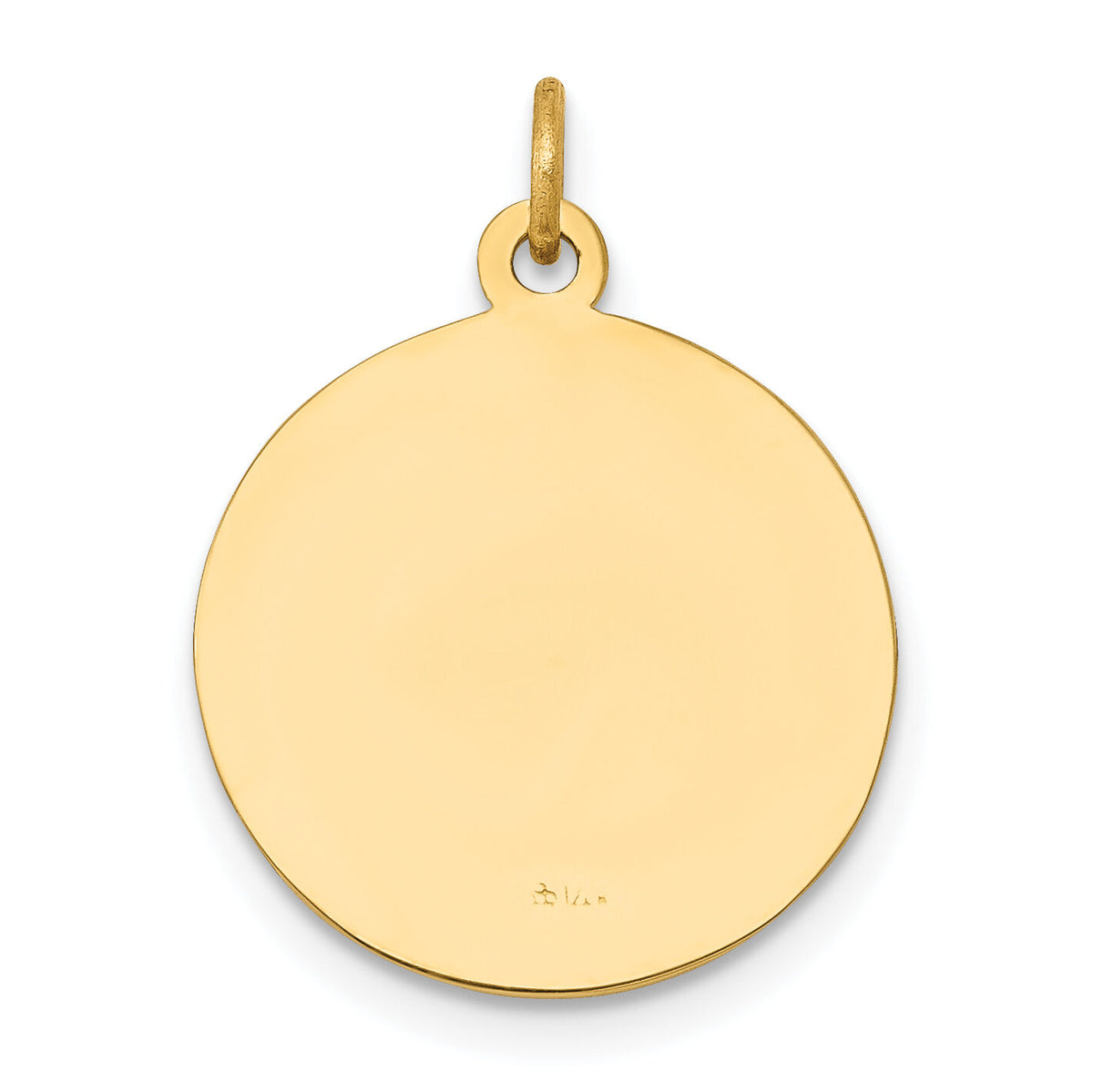 14k Saint John Baptist Medal Charm-XR407