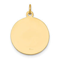14k Saint John Baptist Medal Charm-XR407