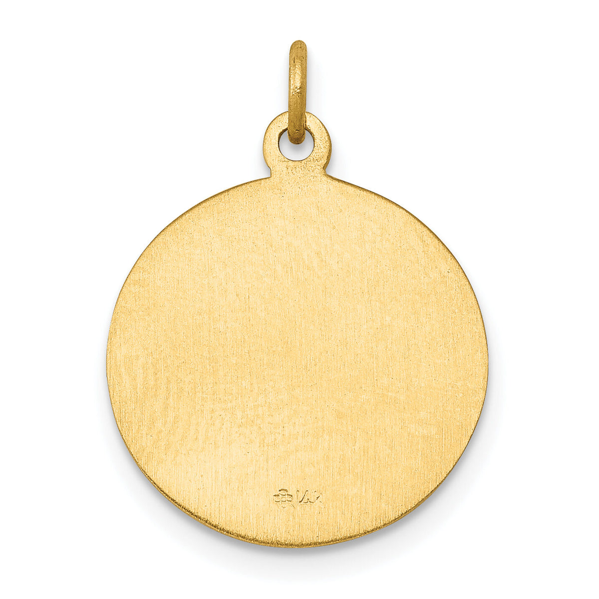 14k Saint George Medal Charm-XR410