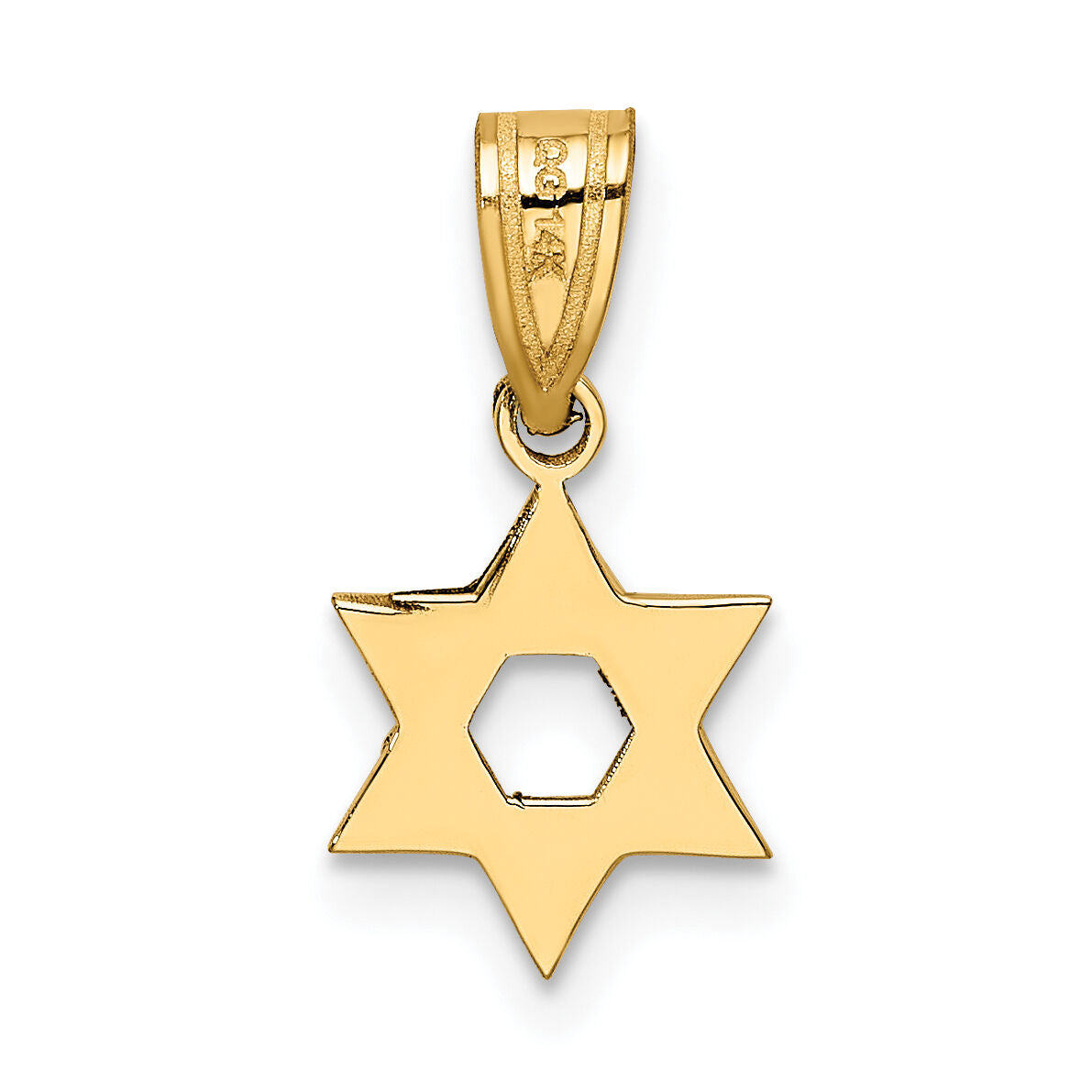 14k Star of David Pendant-XR417