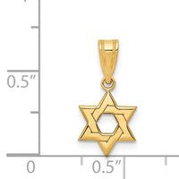 14k Star of David Pendant-XR417