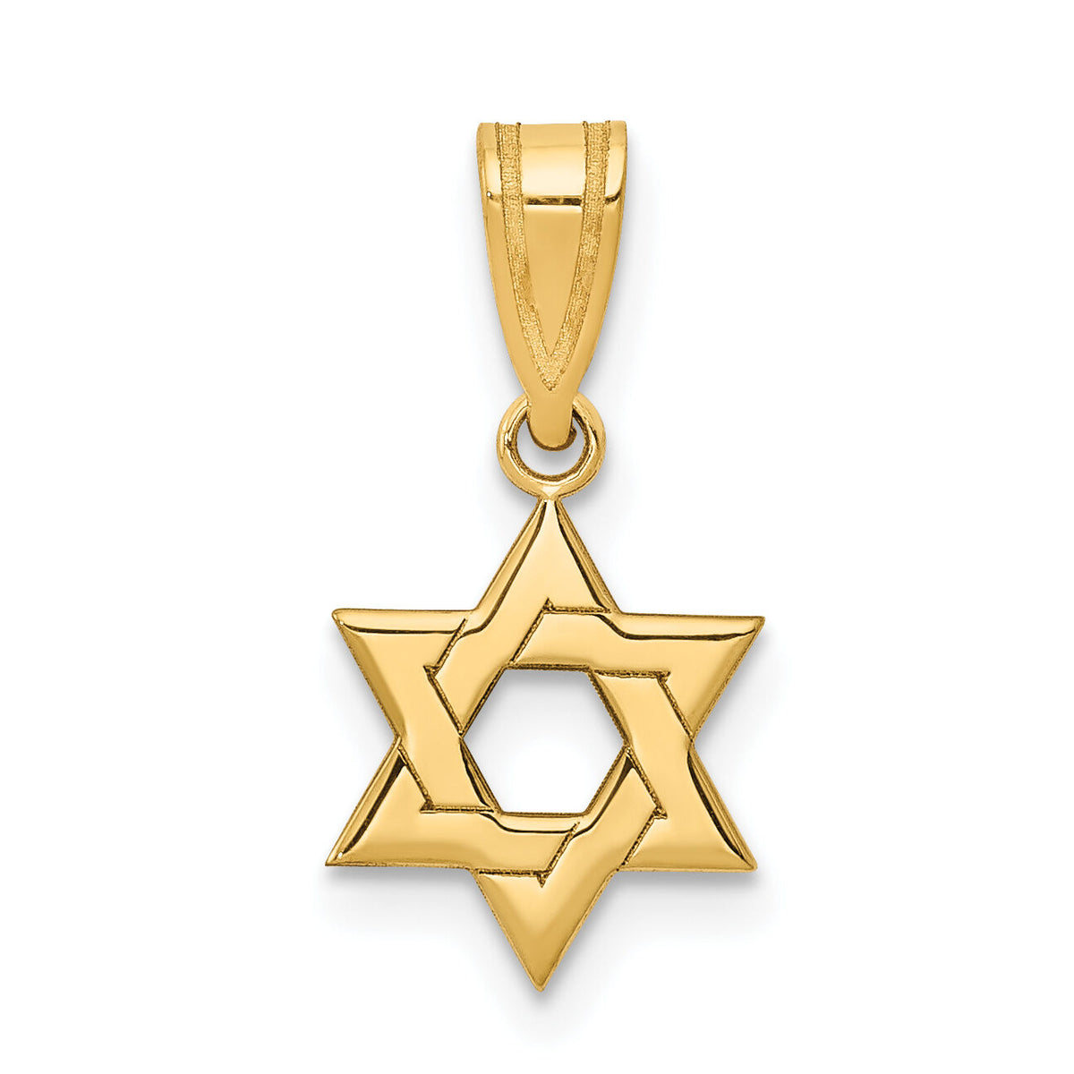 14k Star of David Pendant-XR417