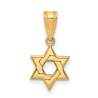 14k Star of David Pendant-XR417