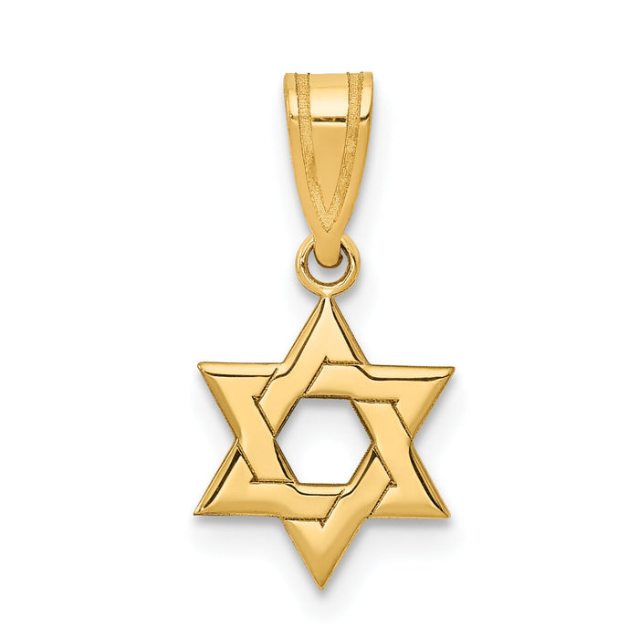 14k Star of David Pendant-XR417