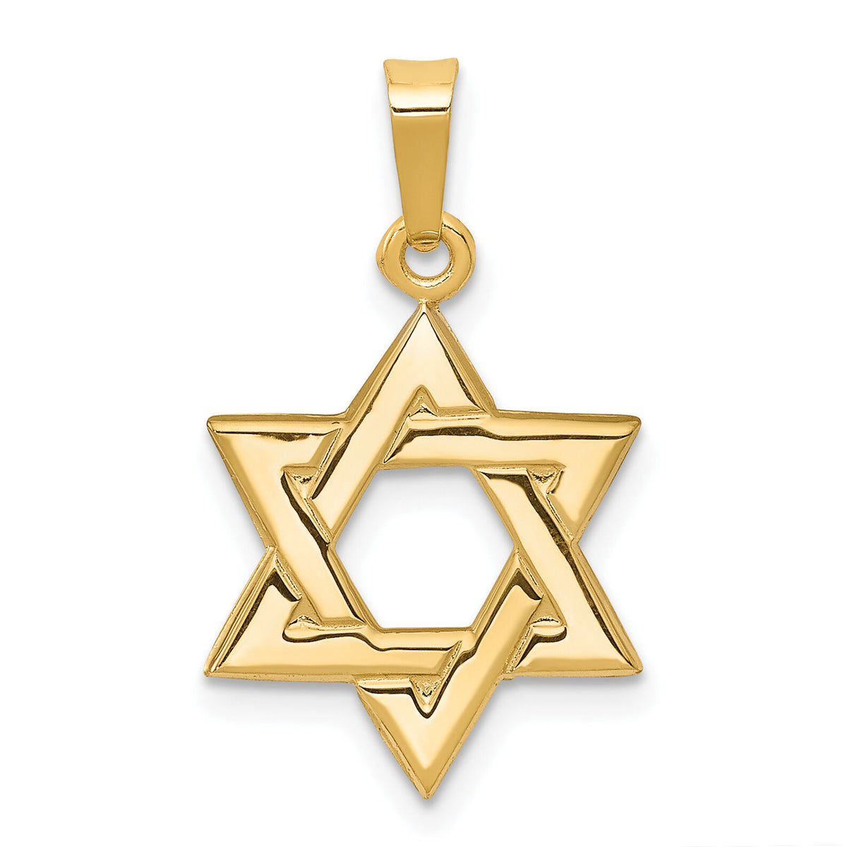 14k Star of David Pendant-XR419