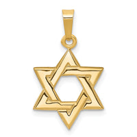 14k Star of David Pendant-XR419