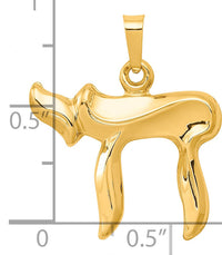 14k Chai Pendant-XR420