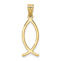 14k Ichthus Fish Charm-XR453
