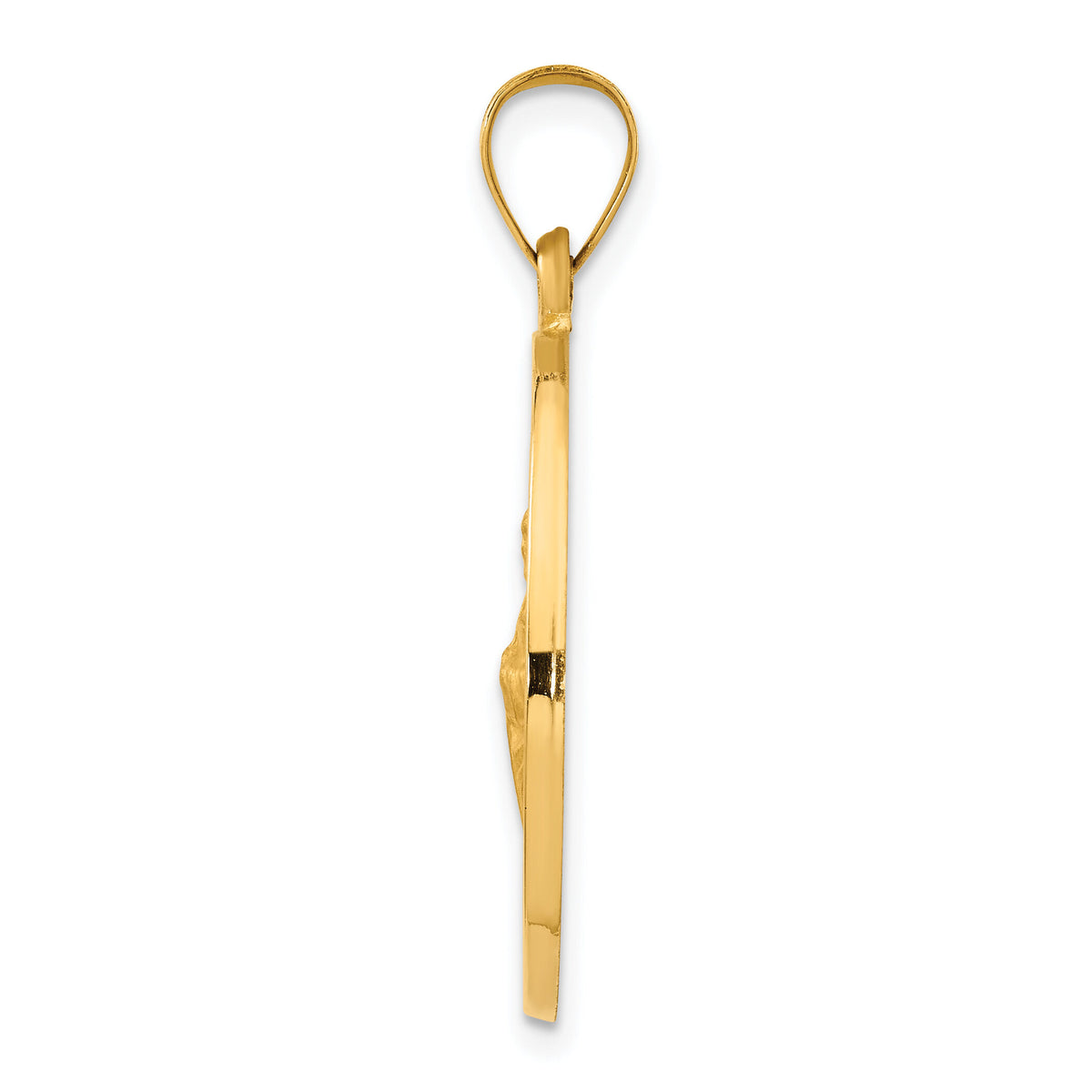 14k Saint Jude Medal Hollow Pendant-XR512
