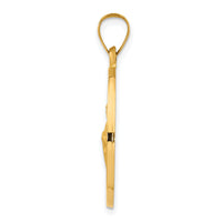 14k Saint Jude Medal Hollow Pendant-XR512