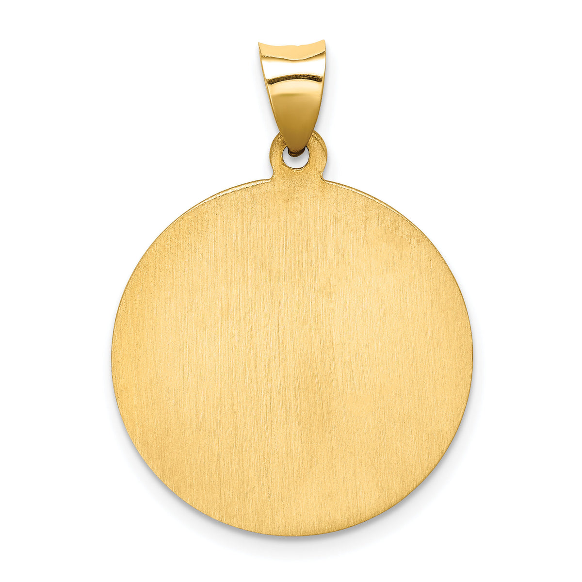 14k Saint Jude Medal Hollow Pendant-XR512