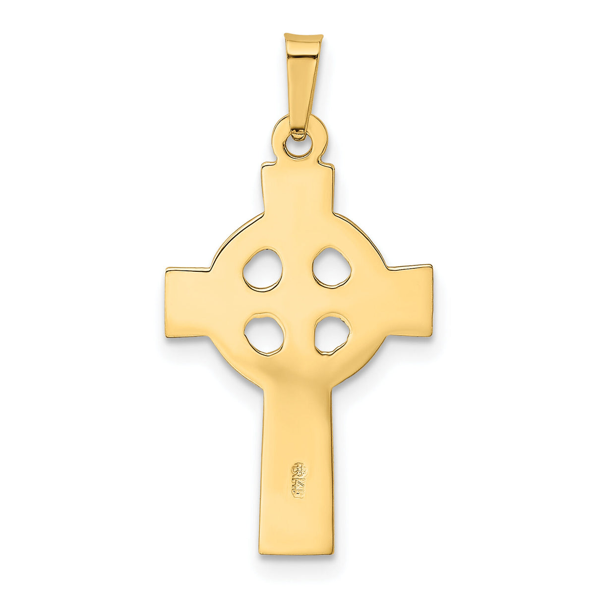 14k Celtic Cross Charm-XR531