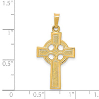 14k Celtic Cross Charm-XR531