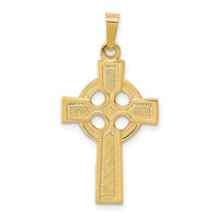 14k Celtic Cross Charm-XR531