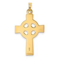 14k Celtic Cross Charm-XR532