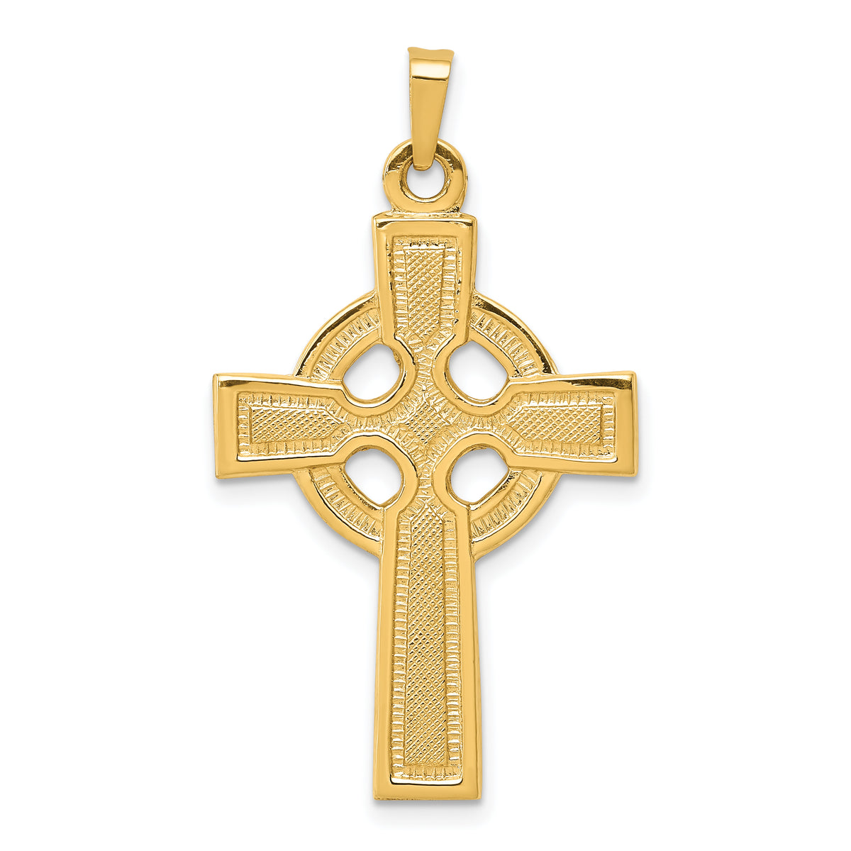 14k Celtic Cross Charm-XR532