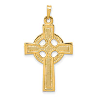 14k Celtic Cross Charm-XR532
