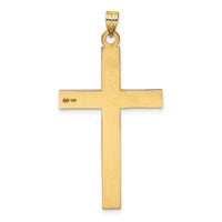 14k Cross Pendant-XR546