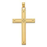 14k Cross Pendant-XR546