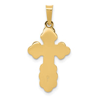 14k Eastern Orthodox Cross Charm-XR567