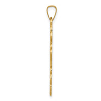 14k Eastern Orthodox Cross Pendant-XR568