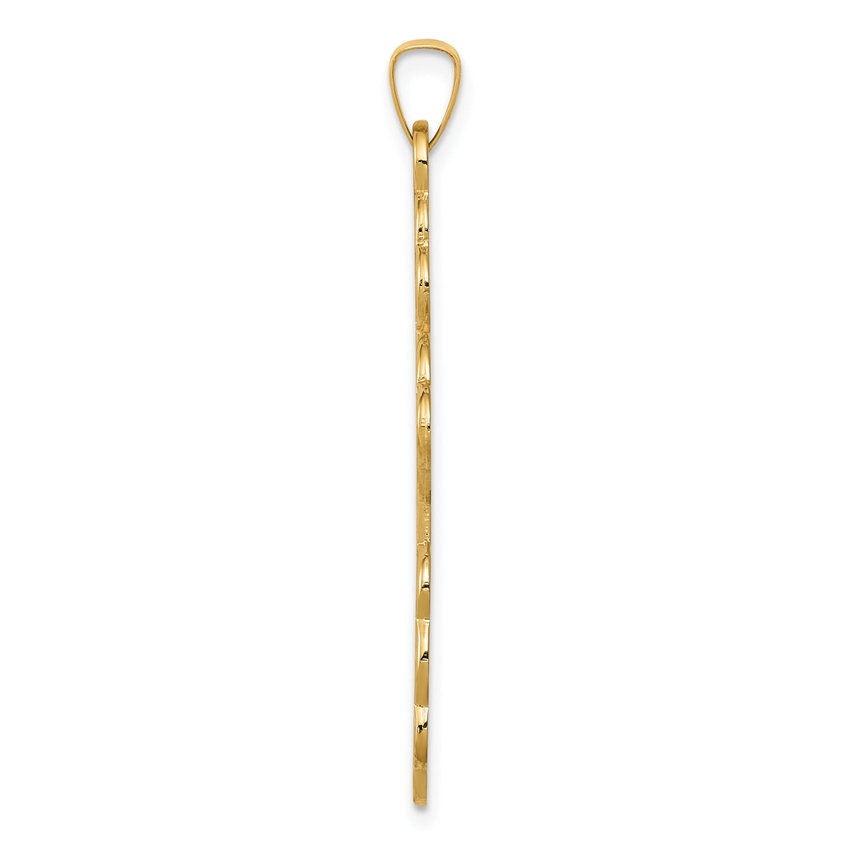 14k Eastern Orthodox Cross Pendant-XR569