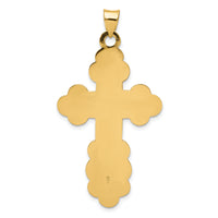 14k Eastern Orthodox Cross Pendant-XR570