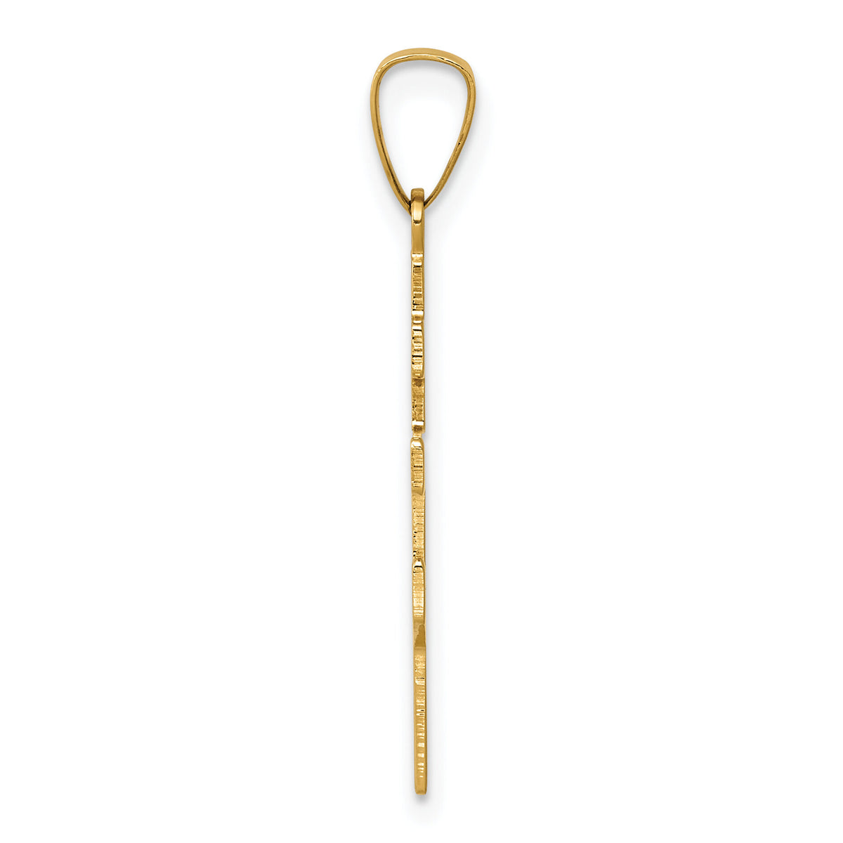 14k Eastern Orthodox Cross Charm-XR575