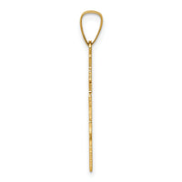 14k Eastern Orthodox Cross Charm-XR575