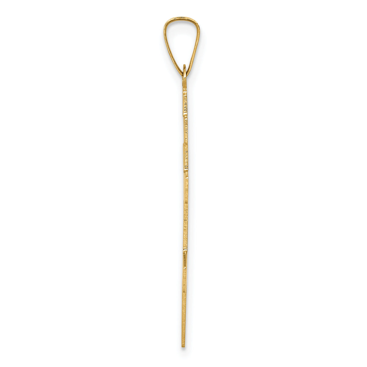 14k Eastern Orthodox Cross Charm-XR576