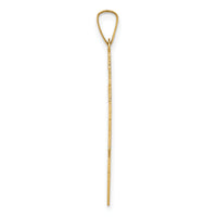 14k Eastern Orthodox Cross Charm-XR576