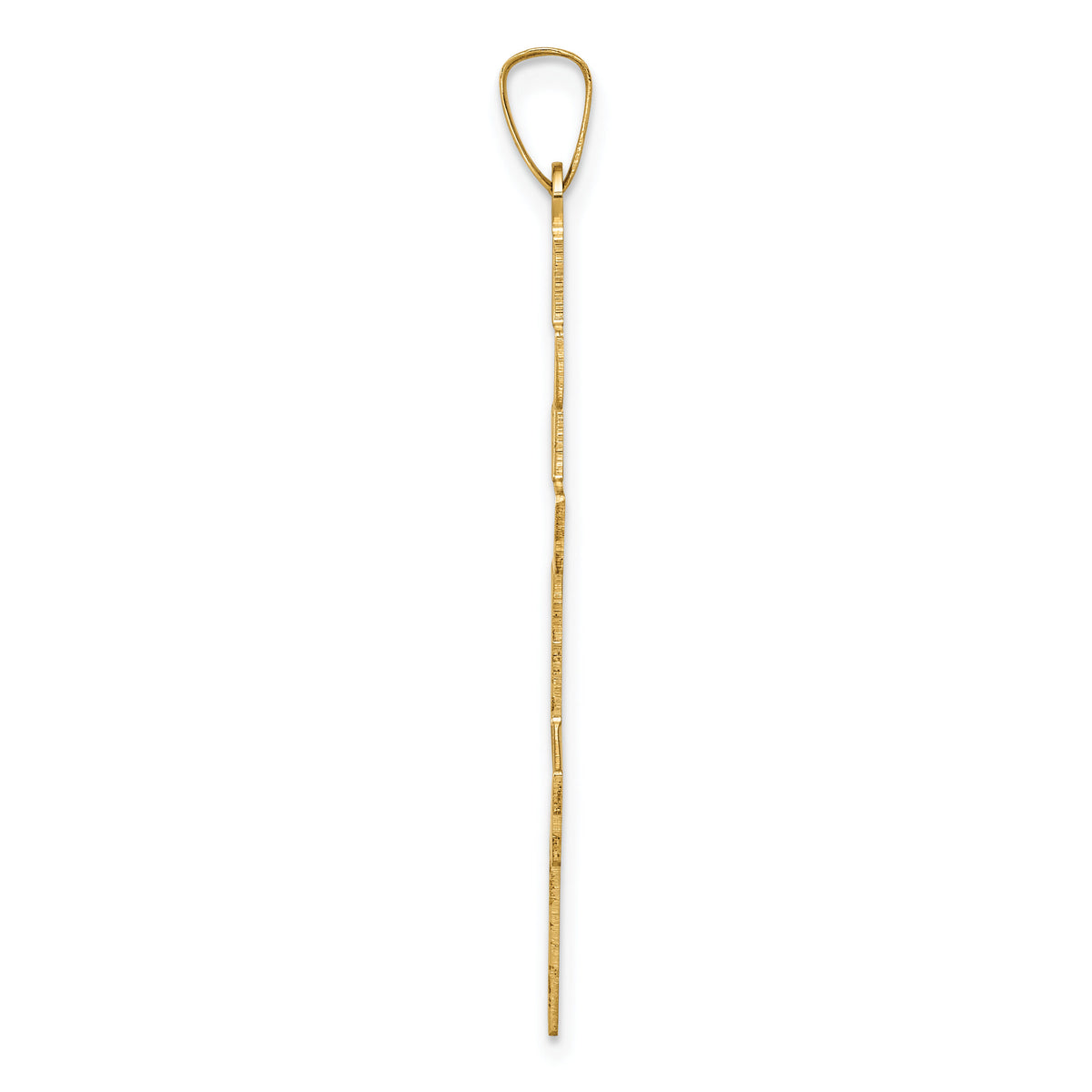 14k Eastern Orthodox Cross Pendant-XR577