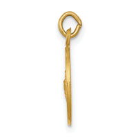 14k Saint George Medal Charm-XR613
