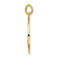 14k Our Lady of San Juan Medal Pendant-XR614