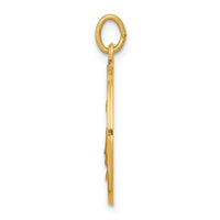14k Saint Elizabeth Seton Medal Pendant-XR618