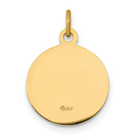 14k Saint John Medal Charm-XR619