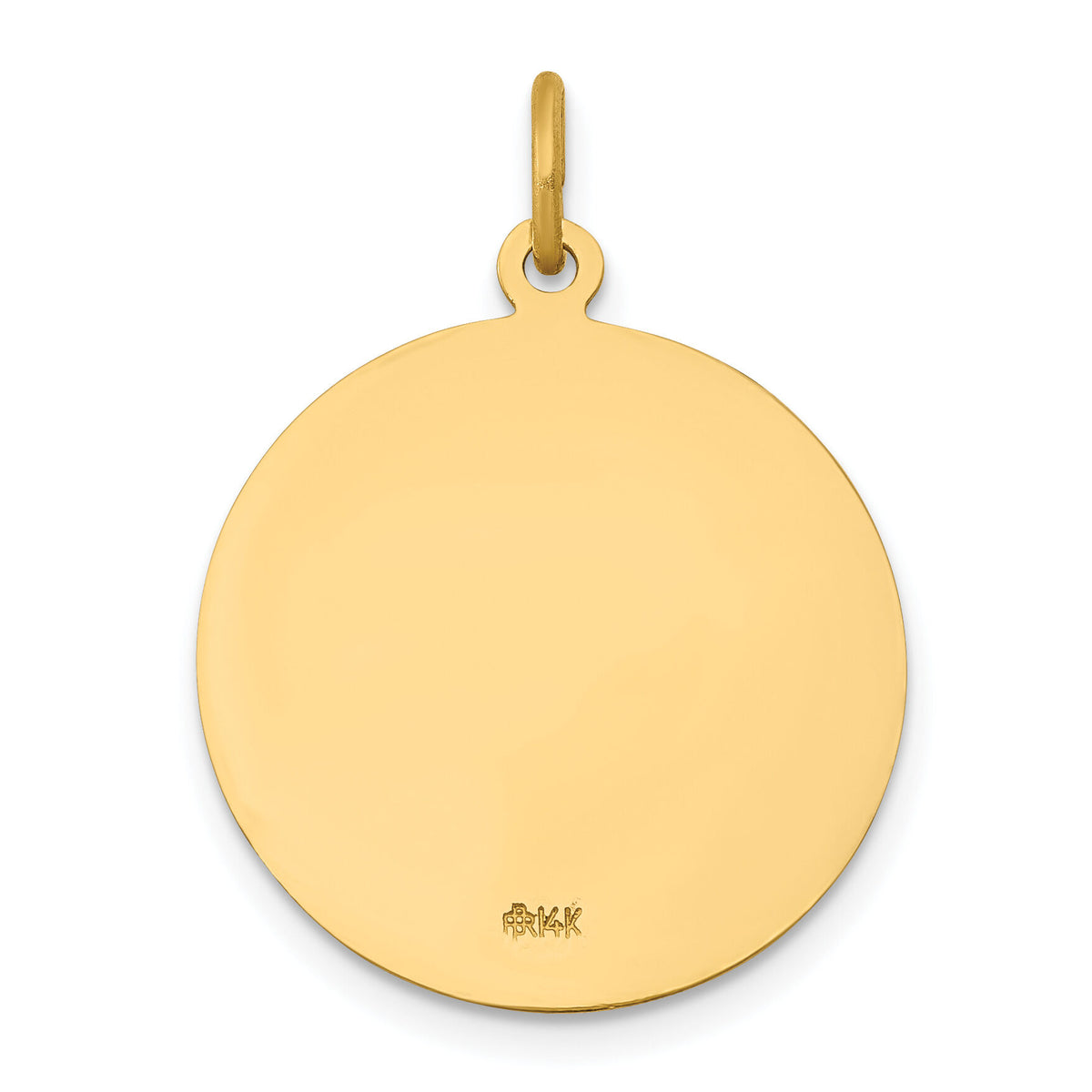 14k Saint John Medal Pendant-XR620