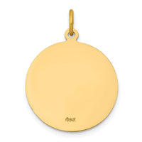 14k Saint John Medal Pendant-XR620