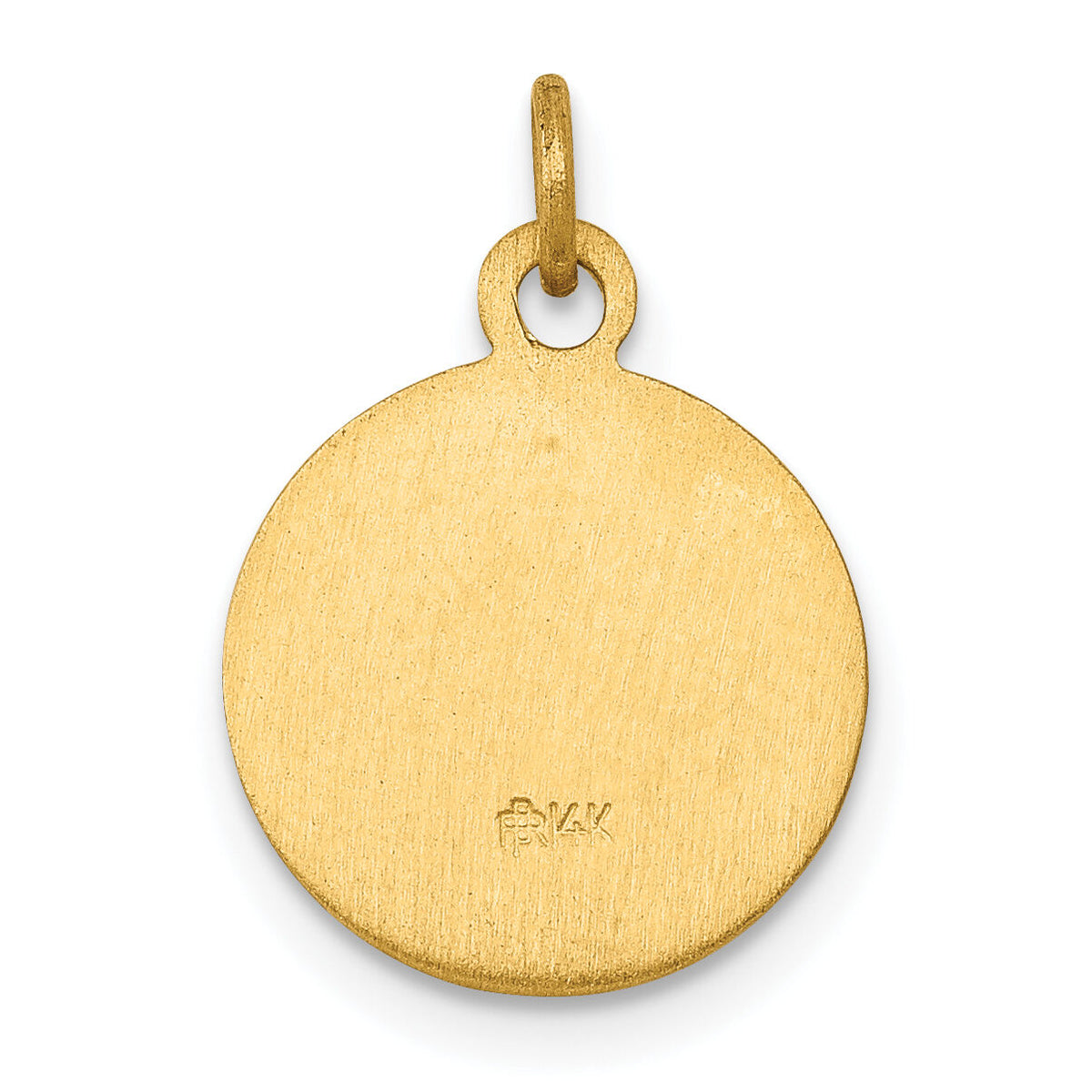 14k Saint Gerard Medal Charm-XR623