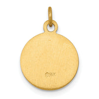 14k Saint Gerard Medal Charm-XR623