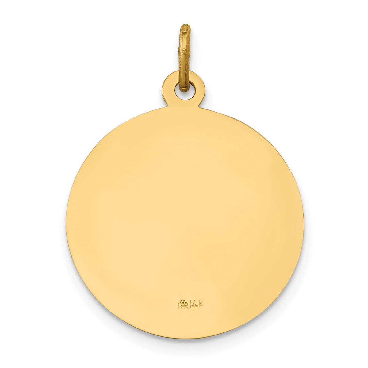 14k Saint Gerard Medal Pendant-XR624
